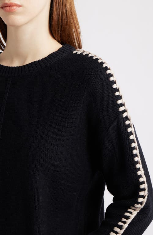 Nic + Zoe Nic+zoe Lace Up Relaxed Sweater