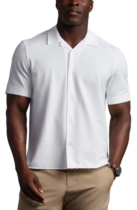 Commuter Seersucker Camp Shirt