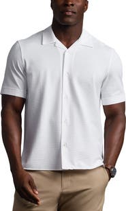 Rhone Commuter Seersucker Camp Shirt