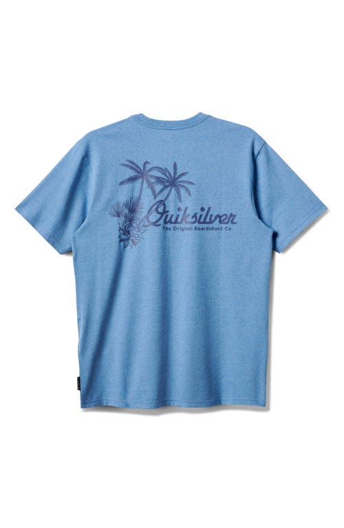 Quiksilver Tropics Mod Graphic T-shirt In Blue