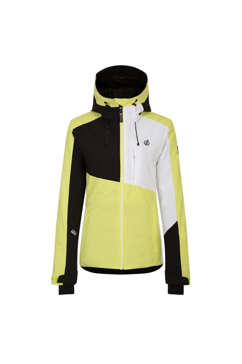 Chute Ski Jacket, Main, color, Yellow Plum and Black