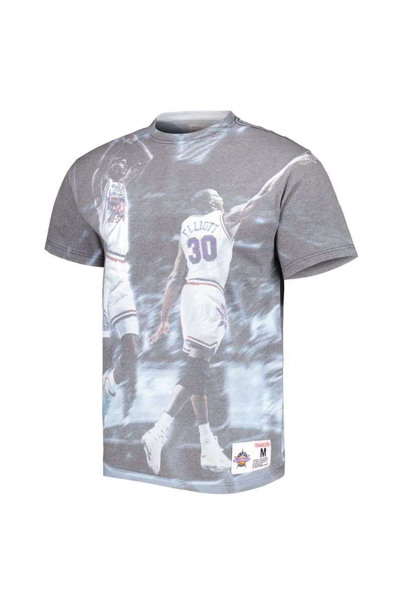 Mitchell & Ness Men's Mitchell & Ness San Antonio Spurs Above the Rim Graphic T-Shirt, Alternate, color, White