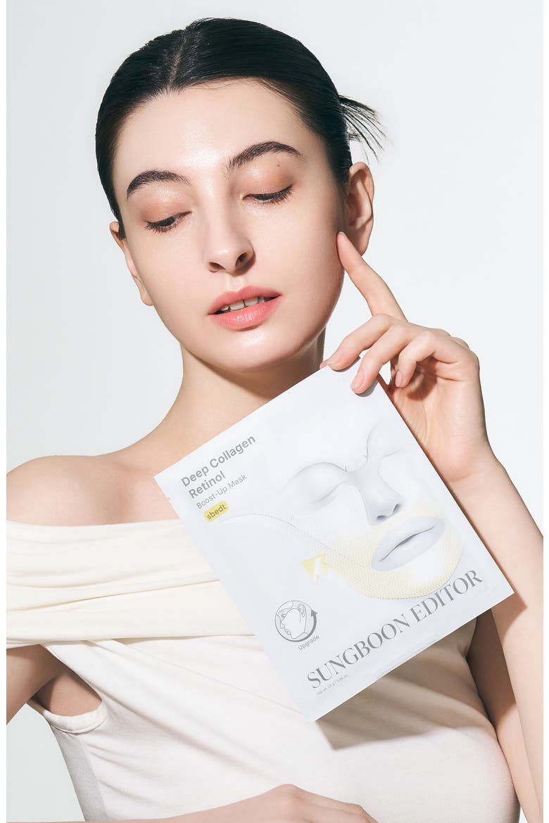 3-Pack Deep Collagen Retinol Boost-Up Mask, Alternate, color, NO COLOR