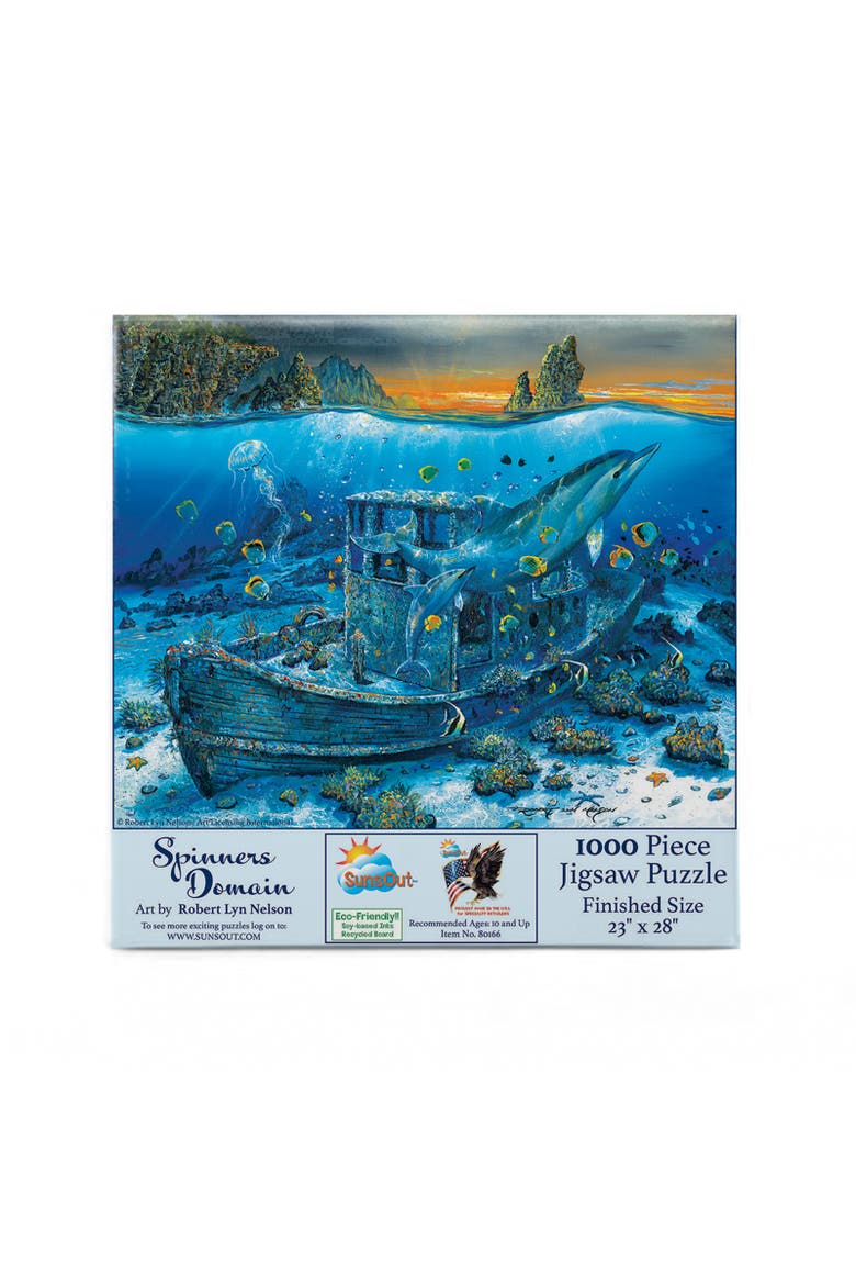 Spinners Domain 1000 piece Jigsaw Puzzle for Adults, Alternate, color, Multicolor