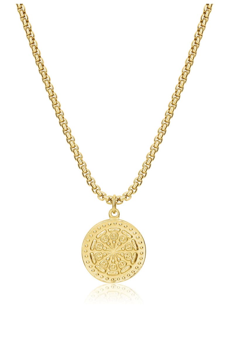 Set & Stones Solana Pendant Necklace, Main, color, Gold
