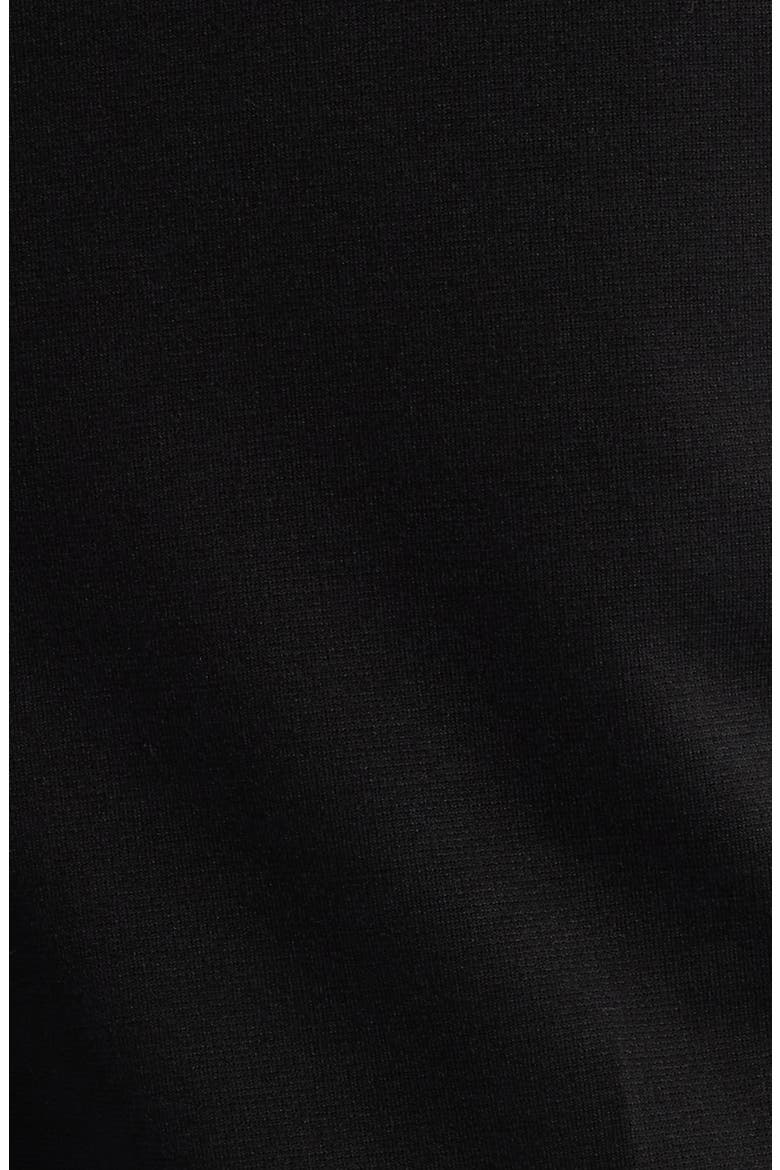 Faux Fly Straight Leg Pants, Alternate, color, ANNE BLACK