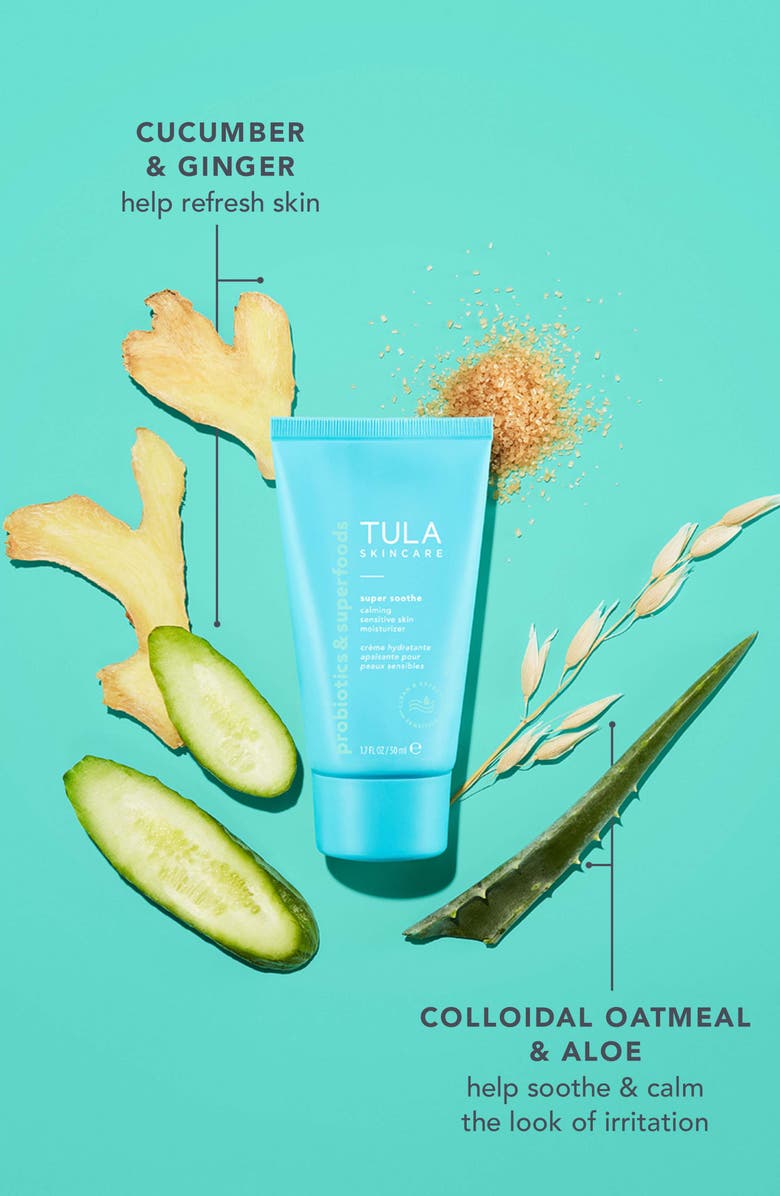 TULA Skincare Super Soothe Calming Moisturizing Lotion, Alternate, color, 