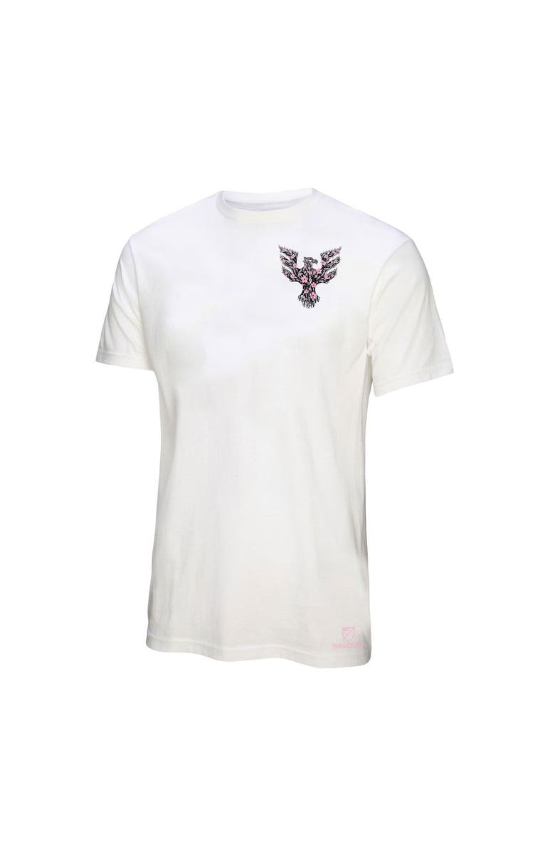 Mitchell & Ness Women's Mitchell & Ness White D.C. United Cherry Blossom T-Shirt, Alternate, color,