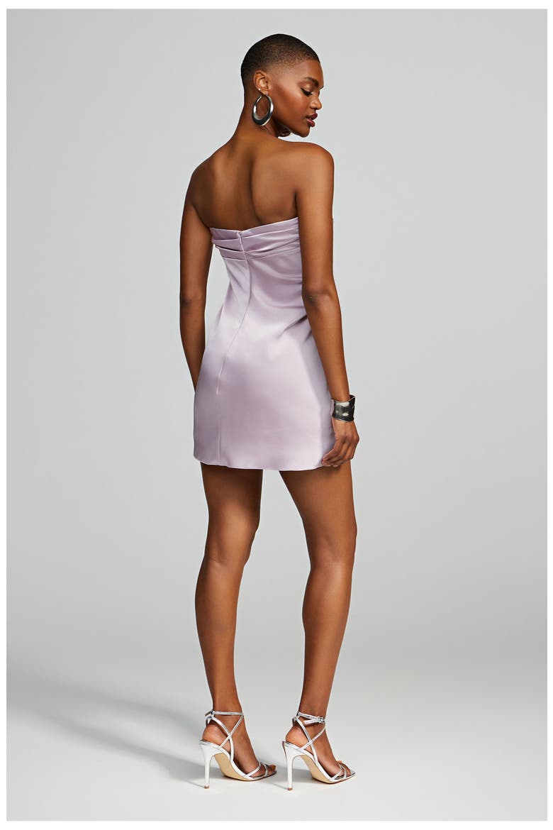Karen Dress in Charmeuse, Alternate, color, Lavender
