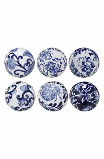 Set of 6 Decorative Spheres