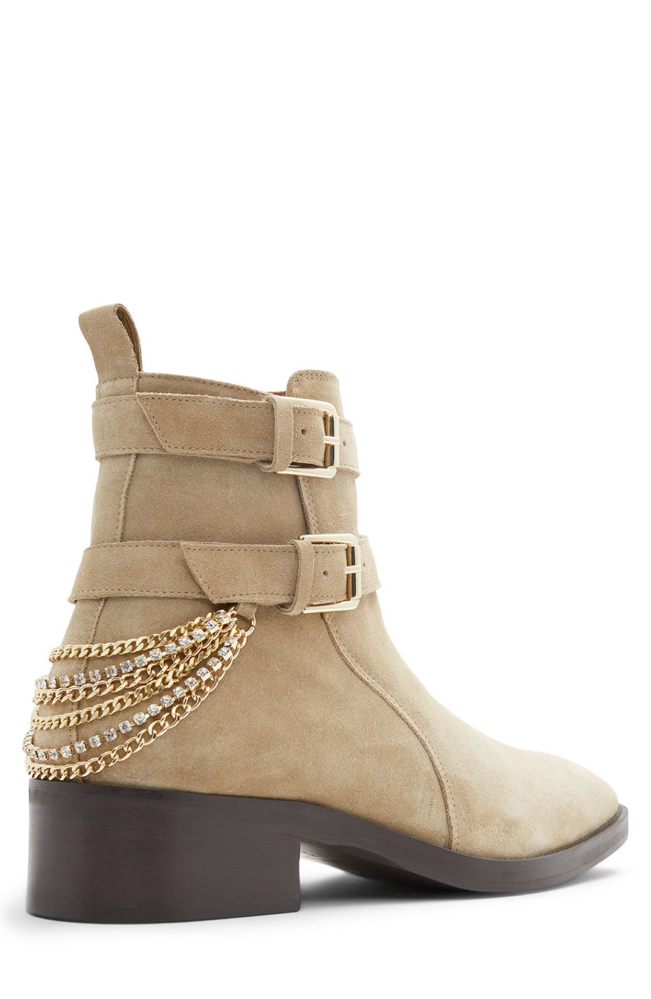 x Jordan Fisher Kairi Moto Boot, Alternate, color, OTHER DARK BEIGE