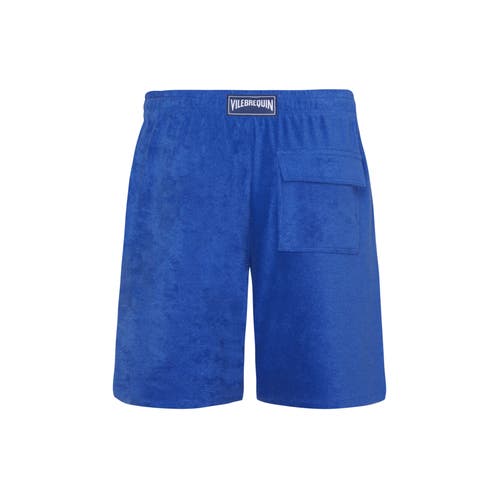 Vilebrequin Cotton-blend Terry Bolide Bermuda Shorts In Marrakech