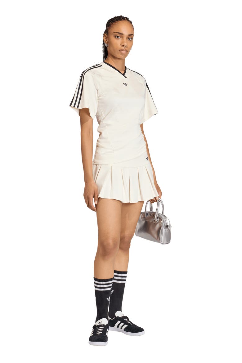 Ruched Soccer Jersey, Alternate, color, OFF WHITE