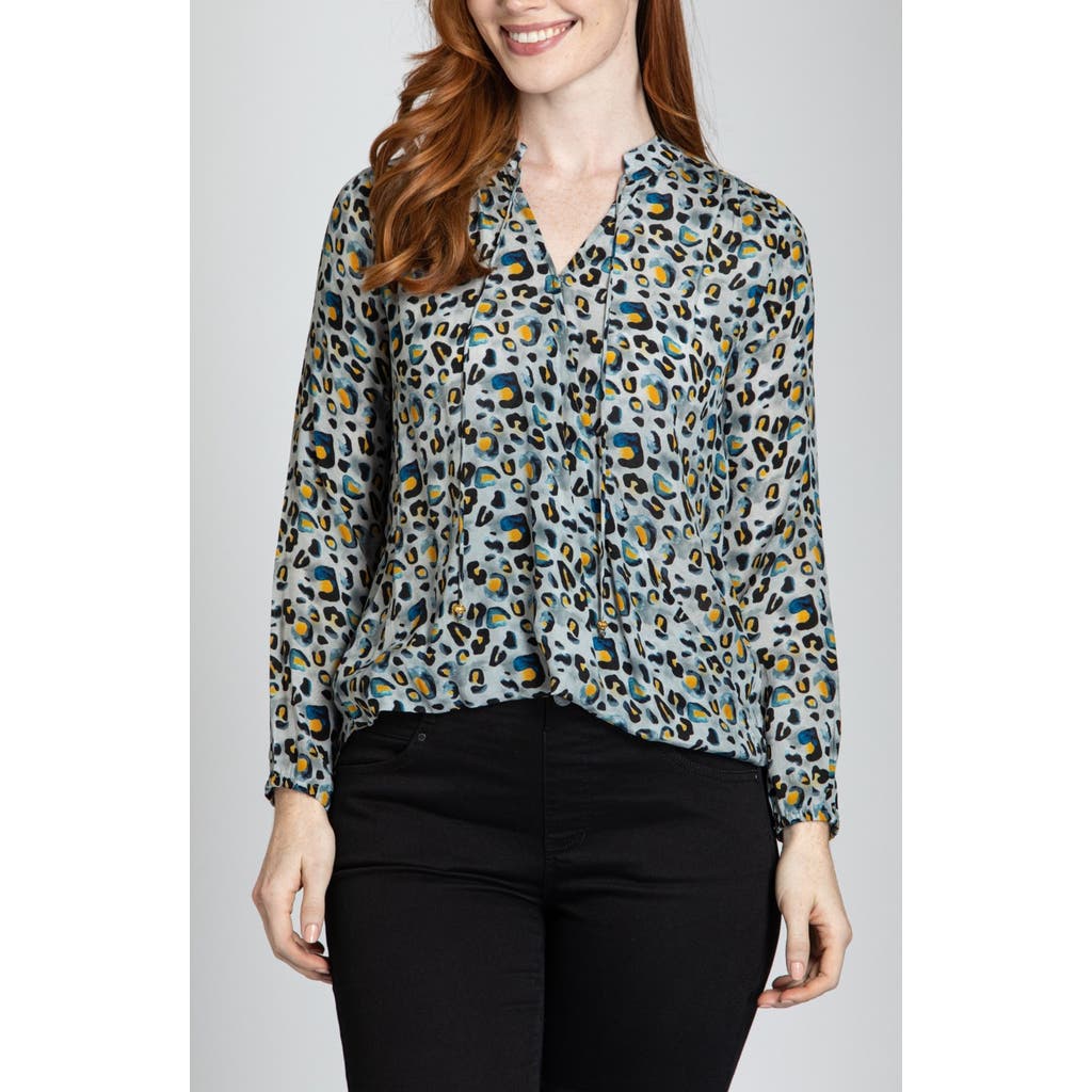 Apny Printed Top In Green