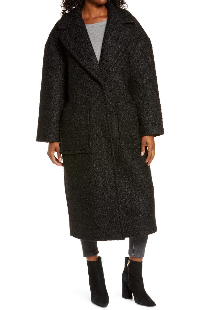 UGG<sup>®</sup> Hattie Long Faux Fur Coat, Alternate, color,