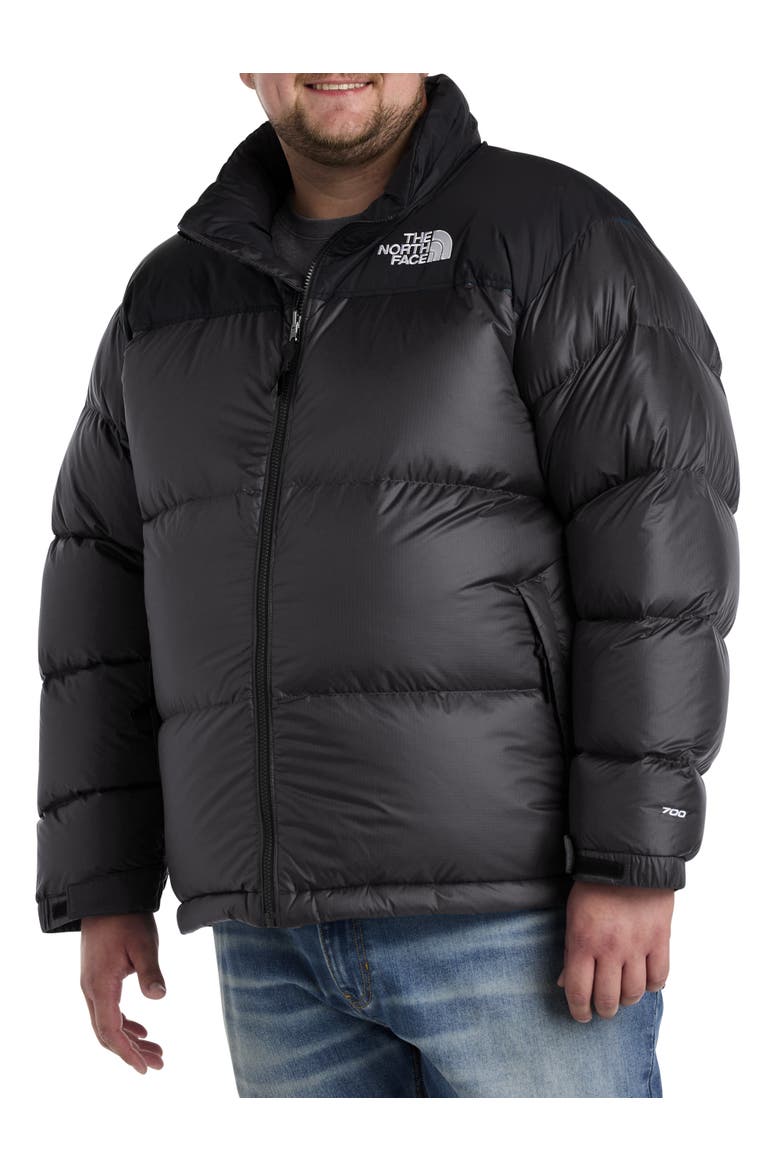 Big & Tall 1996 Retro Nuptse Jacket, Alternate, color, BLACK