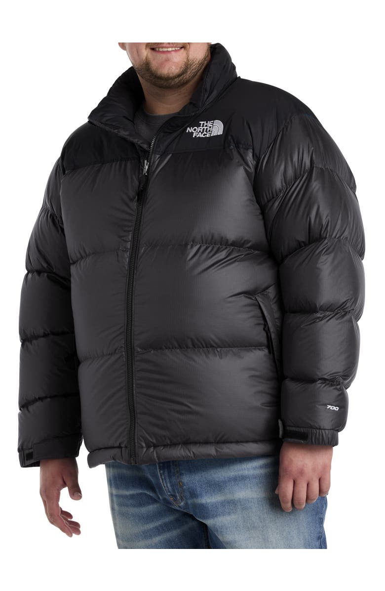 The North Face Big & Tall 1996 Retro Nuptse Jacket, Alternate, color, Black