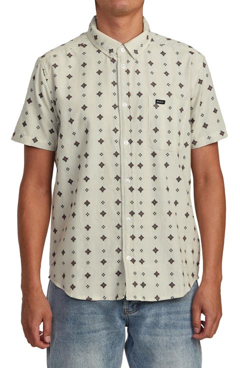 That'll Do Dobby Short Sleeve Button-Down Shirt