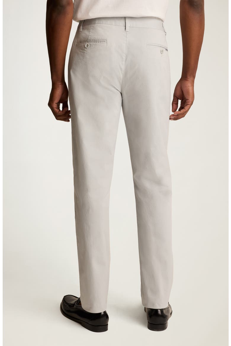 Flat Front Stretch Cotton Herringbone Chinos, Alternate, color, HIGH RISE 15-4101 TCX