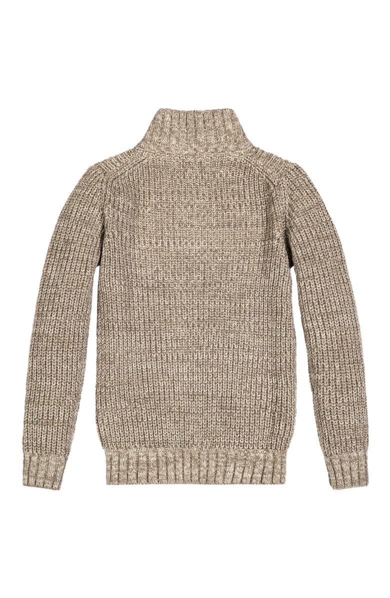 Hope & Henry Boys' Organic Half Zip Sweater, Kids, Alternate, color, 