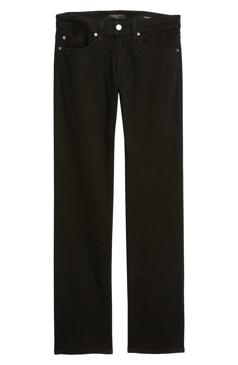 Fidelity Denim Jimmy Slim Straight Leg Jeans, Alternate, color, Gotham