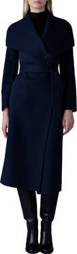 Mackage Mai Wool Long Wrap Coat