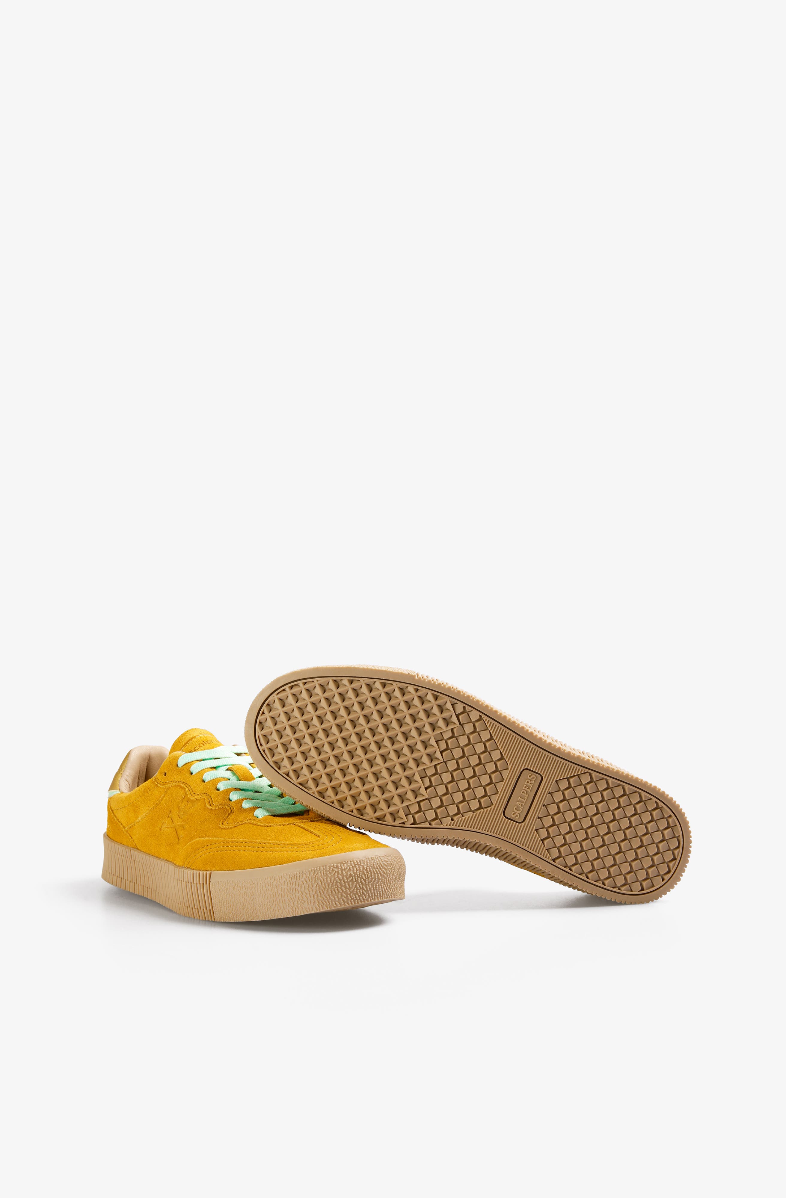 Scalpers Gale Sneakers Woman, Alternate, color, Mustard