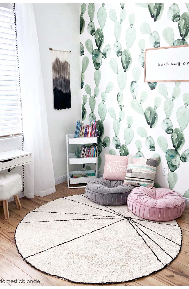 Lorena Canals Washable Rug Trace Beige, Alternate, color, Natural, Black