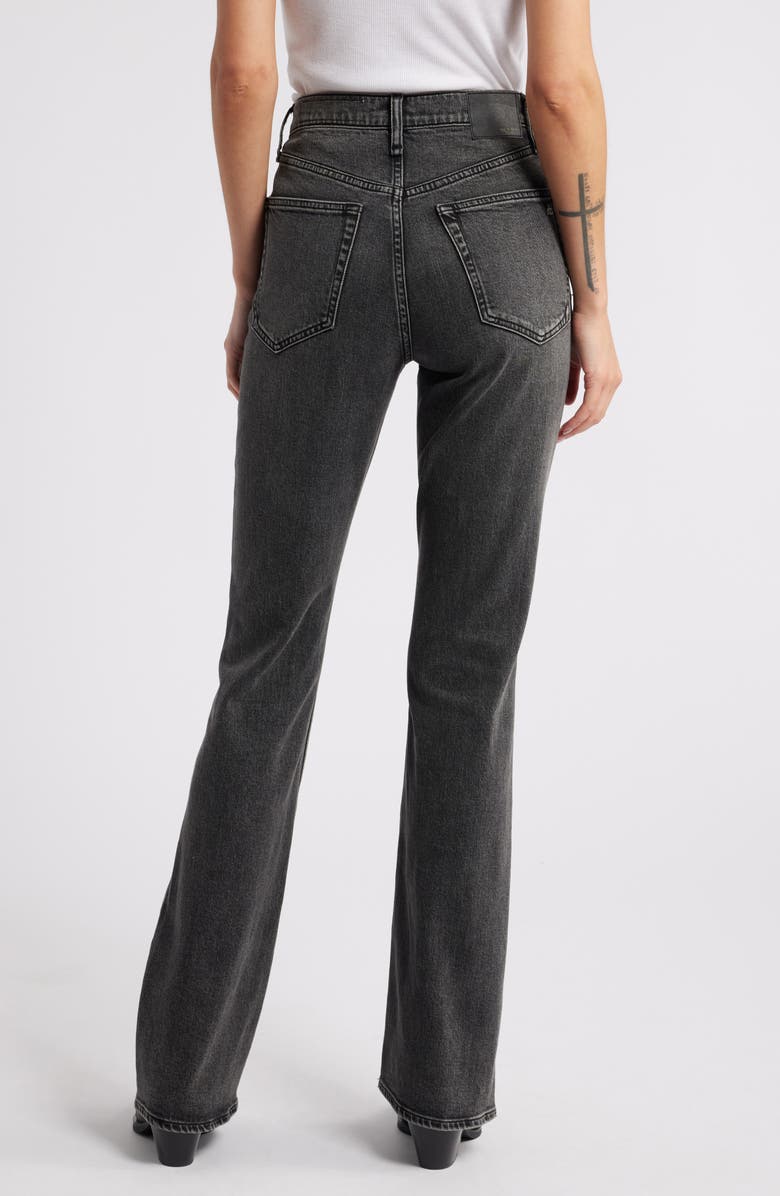 rag & bone Peyton High Waist Bootcut Jeans, Alternate, color, Inky