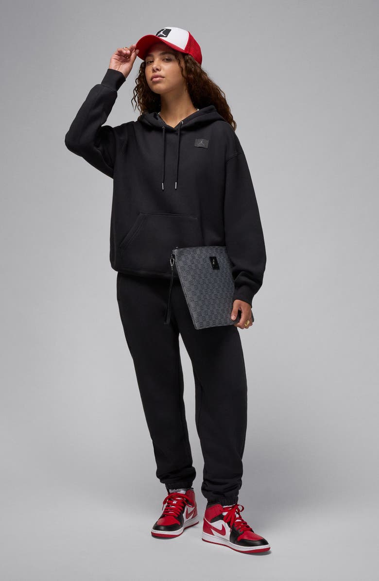 Jordan Flight Fleece Hoodie, Alternate, color,