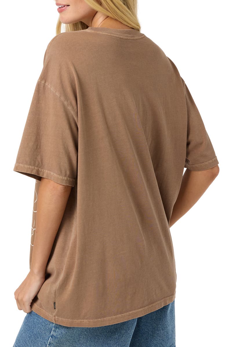 O'Neill OG Boat Oversized Graphic T-shirt, Alternate, color, Carob Brown