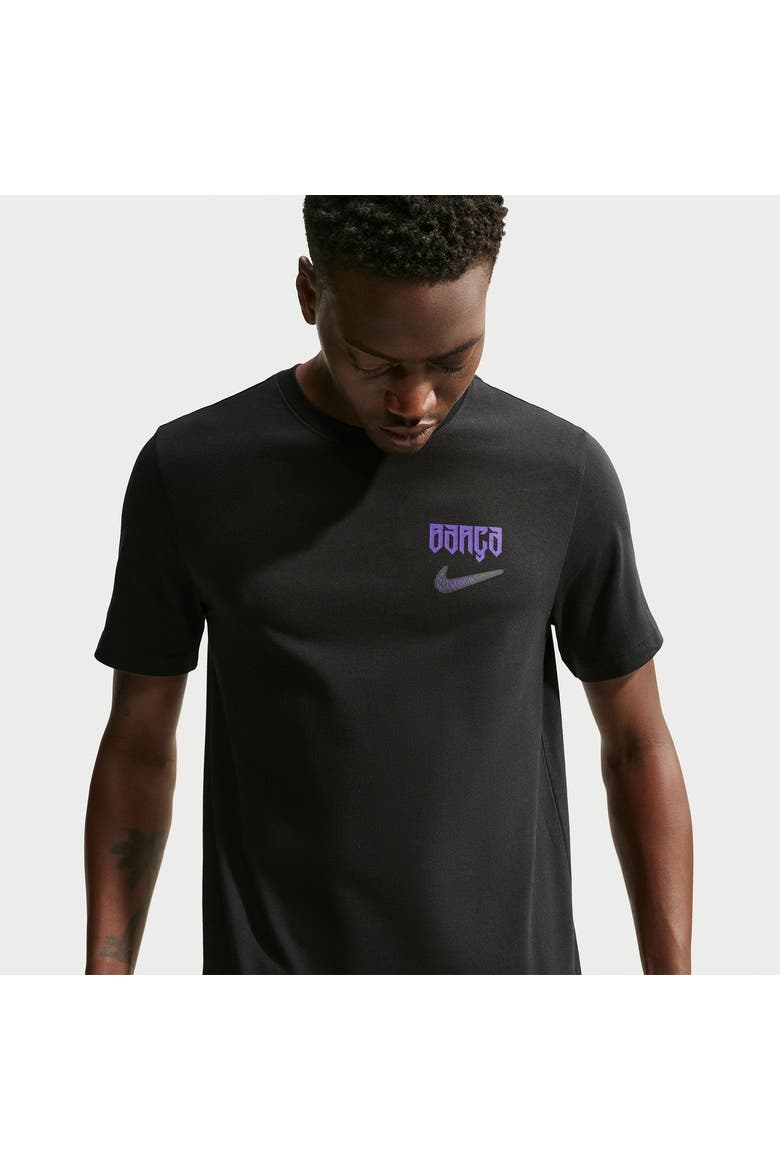 Men's Nike  Black Barcelona 2026/27  T-Shirt, Alternate, color, Black