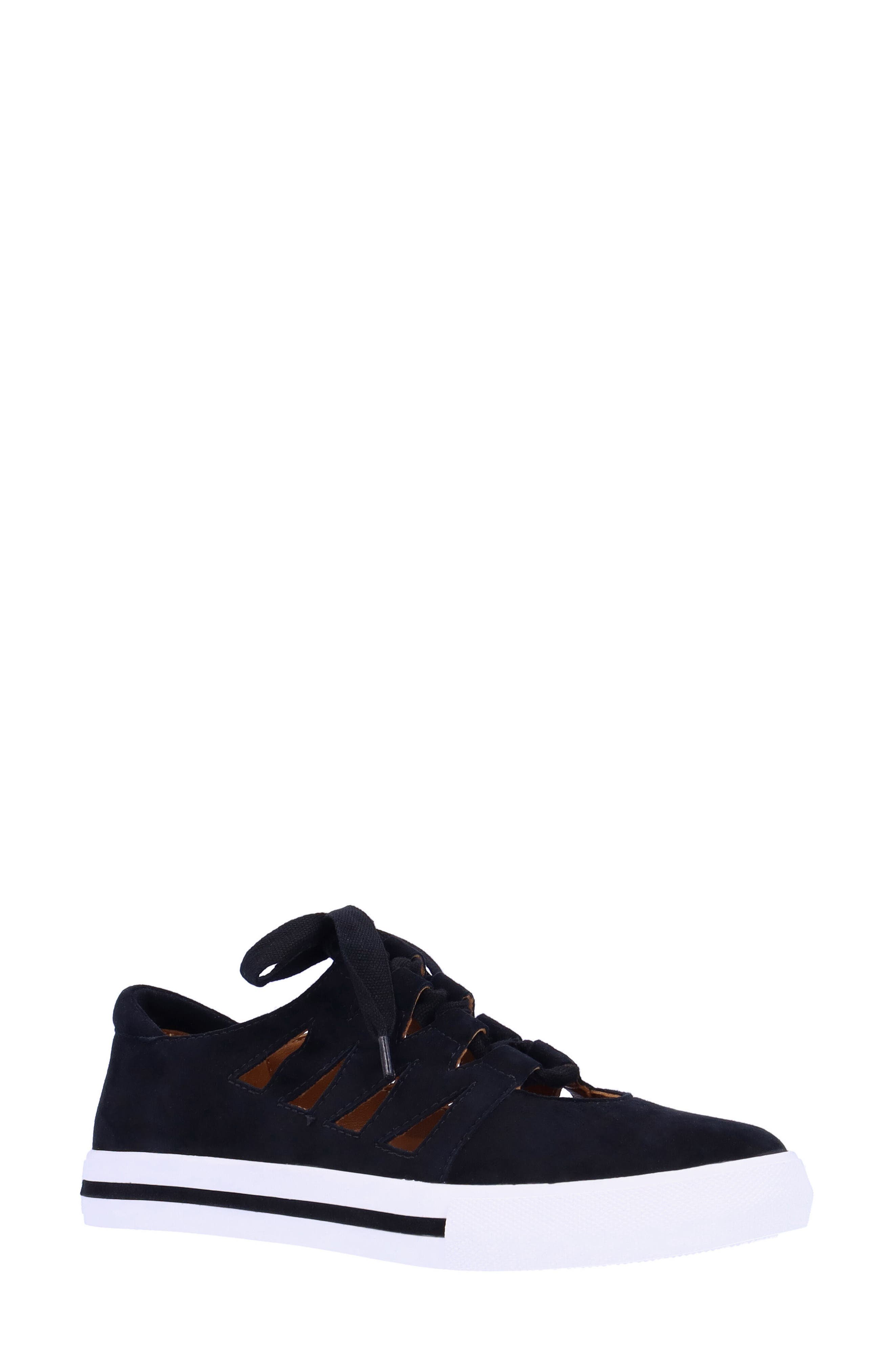 L
Amour des Pieds Kanav Sneaker, Main, color, Black