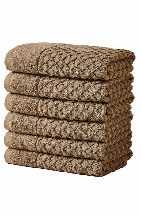 Woven & Weft Diamond 6-Pack Washcloths