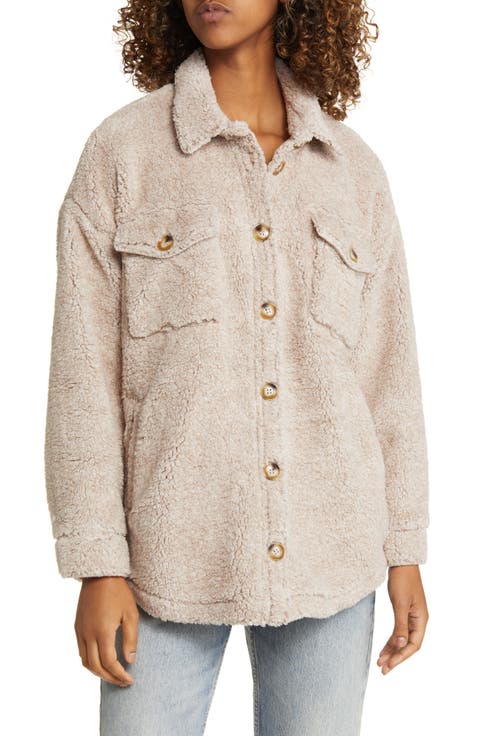 Faux Shearling Shacket