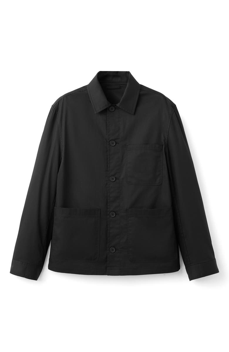 MANGO Patch Pocket Jacket, Alternate, color, Black