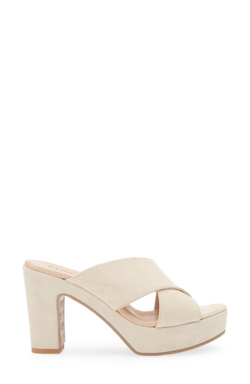 Cordani Teresa Platform Slide Sandal In Crosta Visone