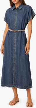 Angels Forever Young Harper Midi Denim Shirtdress