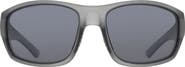 DRAGON 64mm Oversize Rectangular Sunglasses