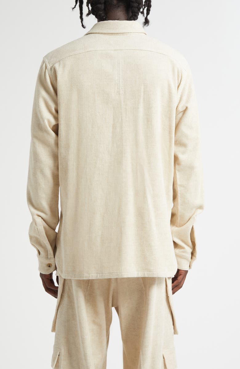 Rick Owens Work Shirt, Alternate, color, Natural