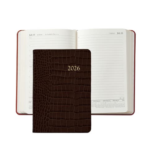 2026 Leather Daily Journal