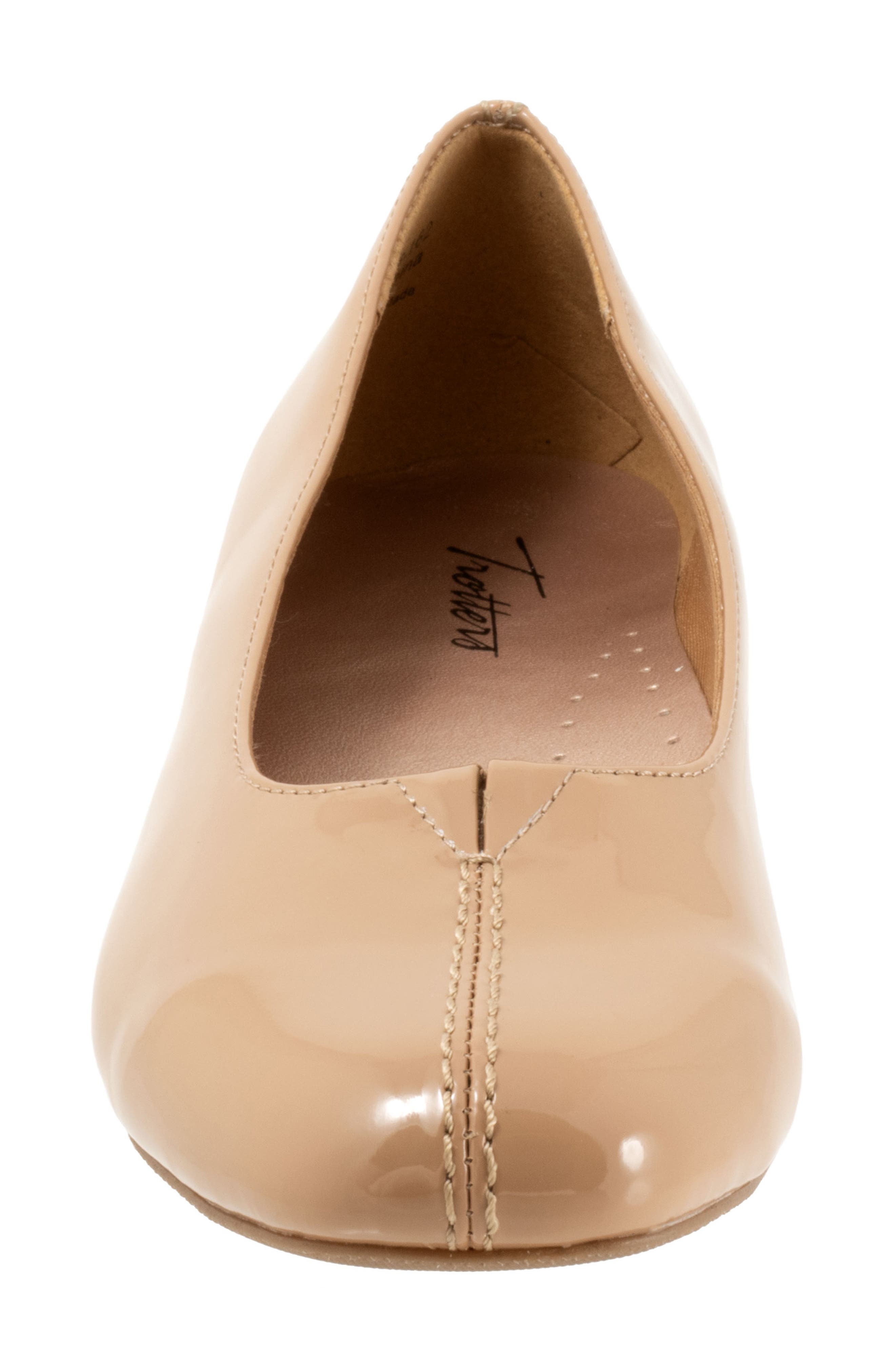 Trotters Doris Pump, Alternate, color, Beige Patent