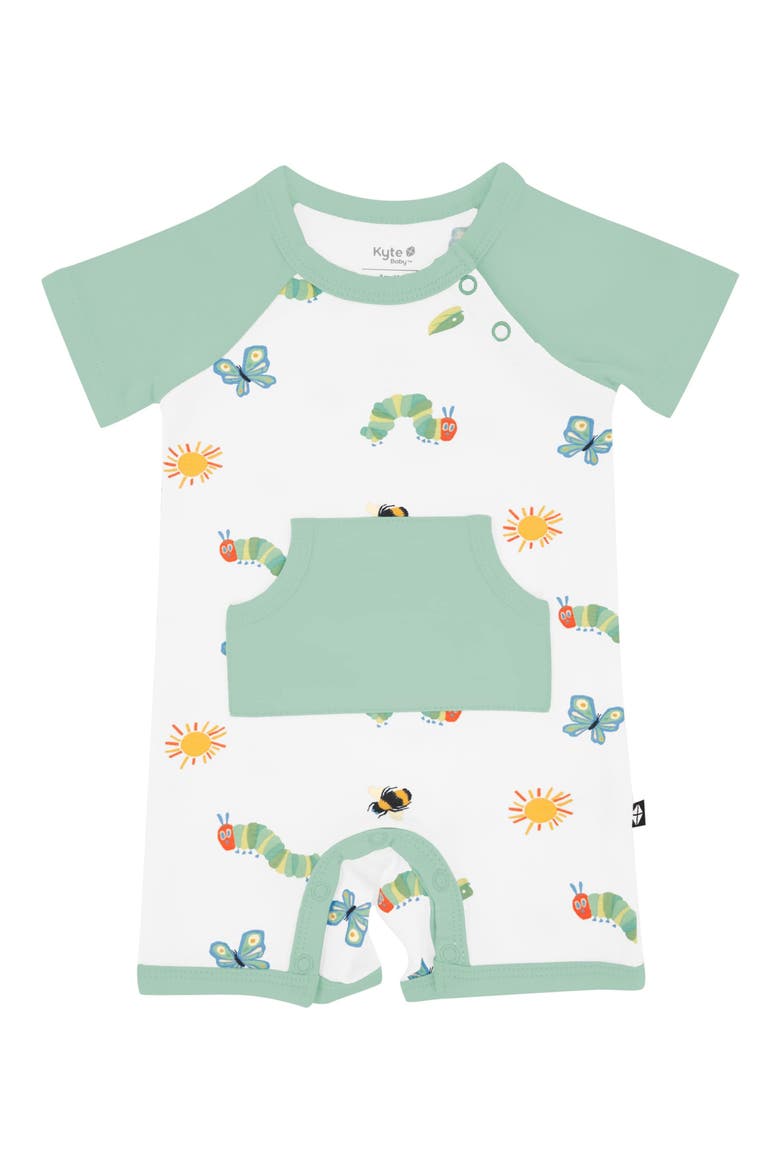 The Very Hungry Caterpillar' Romper, Main, color, HUNGRY CATERPILLAR AND FRIENDS