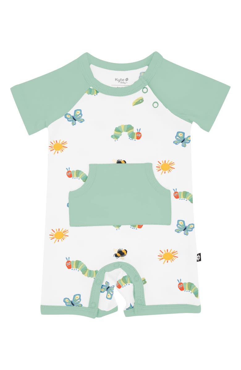 Kyte BABY The Very Hungry Caterpillar' Romper, Main, color, Hungry Caterpillar And Friends