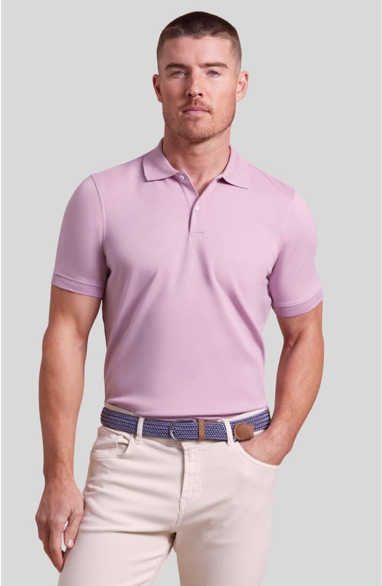 Rye 51 The Holden Short Sleeve Polo, Main, color, Lilac