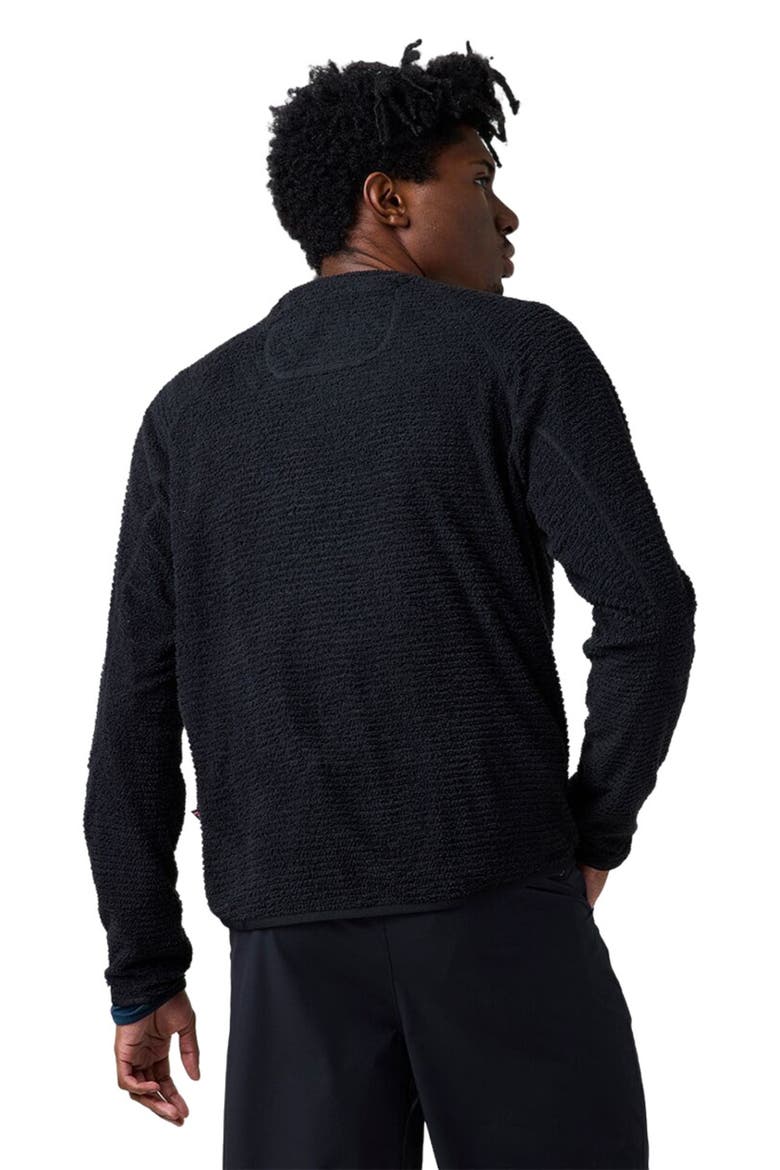 Bga Highliner Primaloft Air-Perm Fleece Crew, Alternate, color, Black