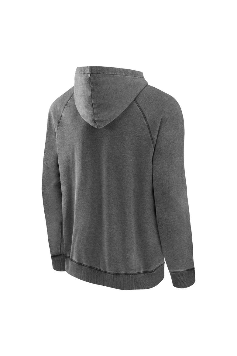 Men's Fanatics Branded Gray Phoenix Suns Acquisition True Classics Vintage Snow Wash Pullover Hoodie, Alternate, color, Gray