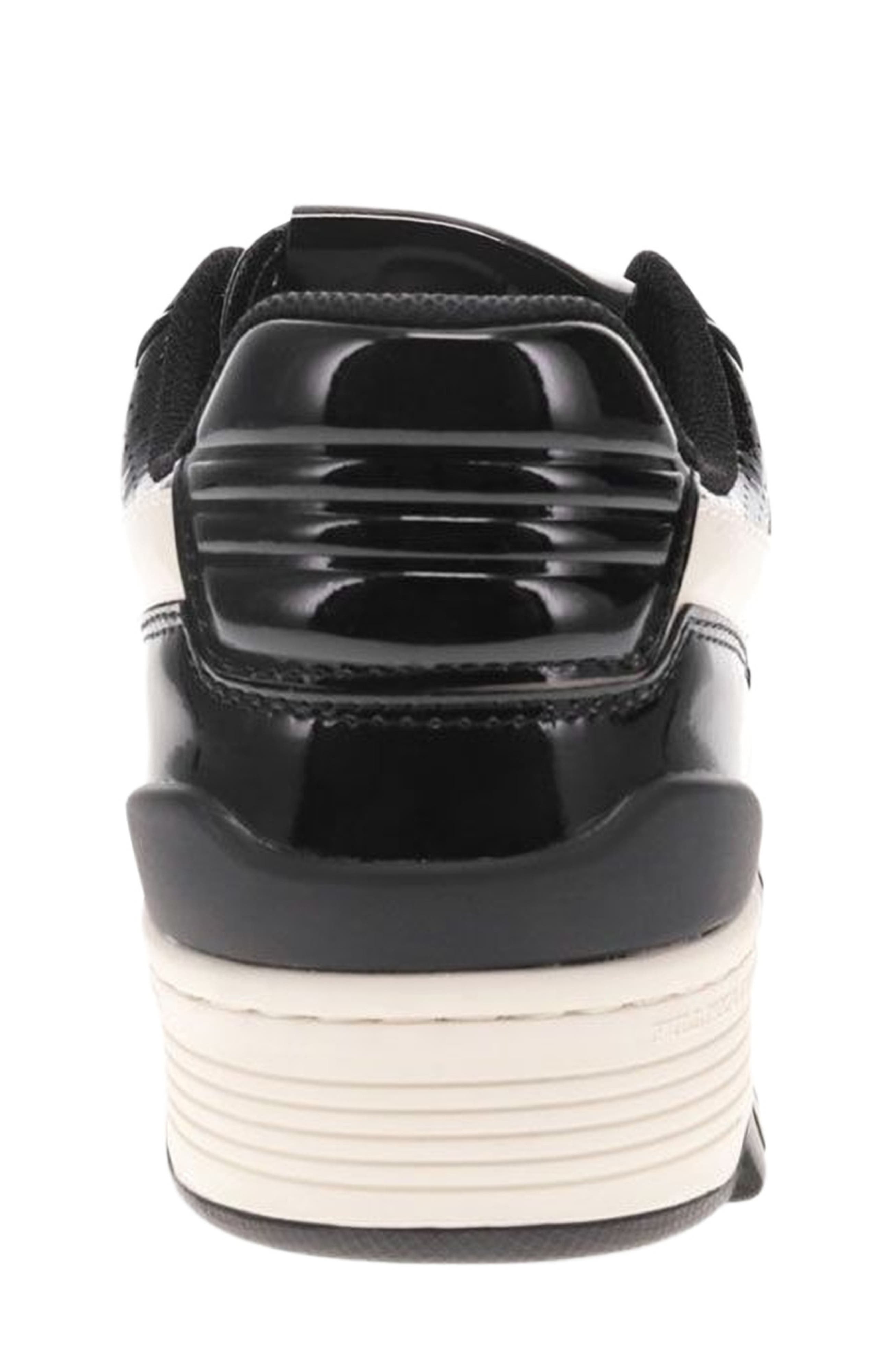 PONY M100 Low Patent Sneakers, Alternate, color, Black/Off White