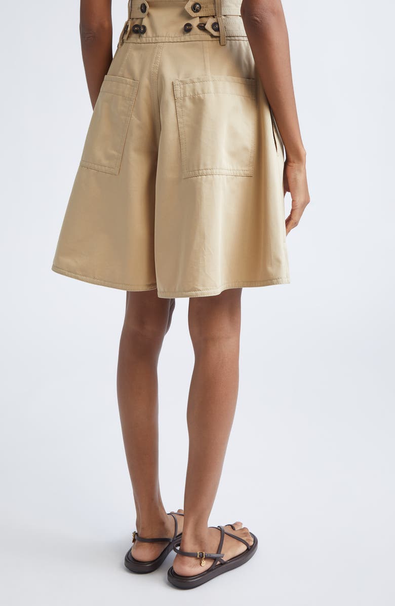 Zimmermann Rebellion Cargo Shorts, Alternate, color, Beige