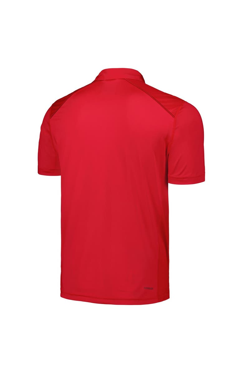 adidas Men's adidas Red Fresno State Bulldogs Classic AEROREADY Polo, Alternate, color, Red